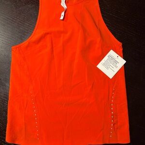 lululemon athletica Bright Orange Tank Top